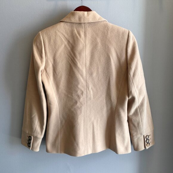 Vintage Harve Benard Wool-Blend Blazer - Warm Neutral - Picture 2 of 6